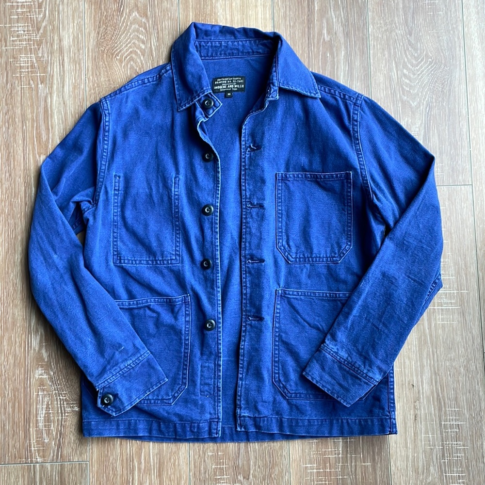 Blue denim jacket